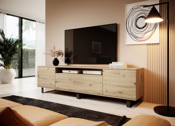 Kommode Masimo RTV 180cm Artisan Eiche modern Metallbeine