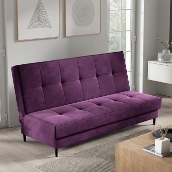 Kris Sofa mit Schlaffunktion gesteppt und gemütlich Kronos 03