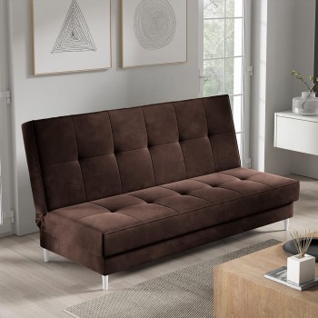 Gesteppte Schlafcouch Kris ideal für das Wohnzimmer Kronos 06
