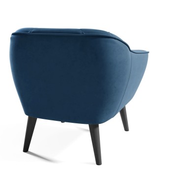 MIA Sessel im skandinavischen Stil Velutto 11