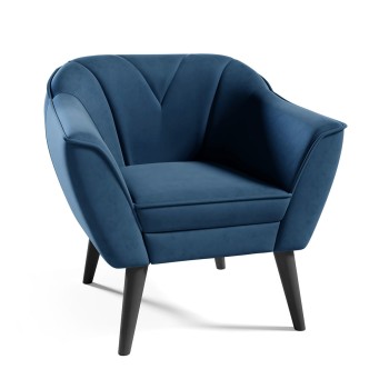 MIA Sessel im skandinavischen Stil Velutto 11