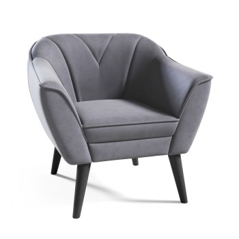 Sessel im skandinavischen Stil MIA Velutto 18