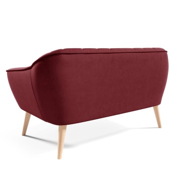 MIA II Skandinavisches Samtsofa Velutto 32