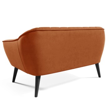 MIA II Zweisitzer-Sofa im skandinavischen Stil Velutto 33