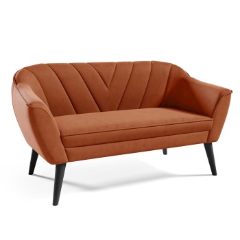 MIA II Zweisitzer-Sofa im skandinavischen Stil Velutto 33