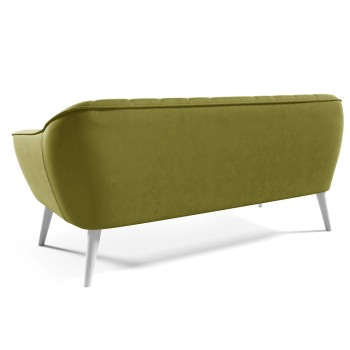 Sofa MIA III Samt oliv Velutto 09