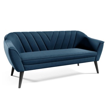 MIA III Dreisitzer-Sofa Velour Velutto 11