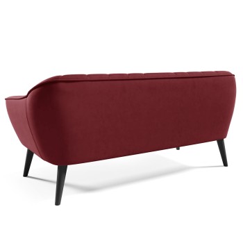 MIA III Dreisitzer-Samtsofa Velutto 32