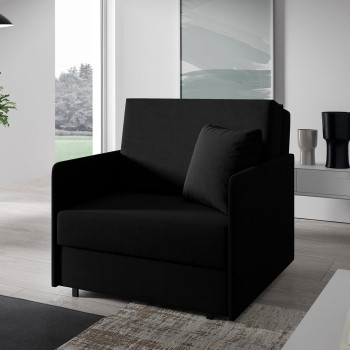 Schlafsofa mit Stauraum Sessel Astra I Stoff Kronos 07