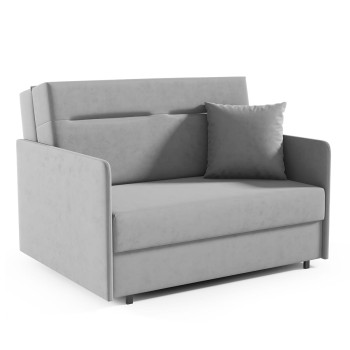 Modernes Sofa mit integrierter Schlaffunktion Makao II-Naht, Stoff Kronos 53