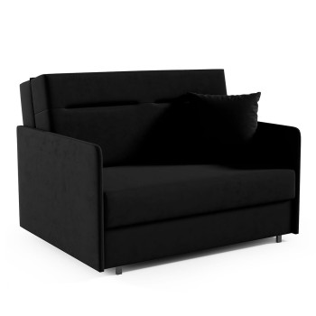Design-Verwandlungssofa mit Bettfunktion Makao II-Naht, Stoff Kronos 07