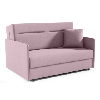 Polster-Schlafsofa mit praktischer Bettfunktion Makao III-Naht, Stoff Kronos 27