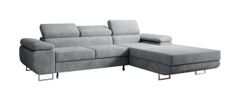 Ecksofa Presto mit verstellbarem Kopfteil - Monolith 84