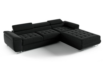 Schlafsofa RIVA gesteppt - Stoff Kronos 07