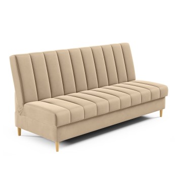 Vielseitiges Sofa Miko vertikale Nähte Bettzeug Container Kronos 35