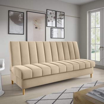 Vielseitiges Sofa Miko vertikale Nähte Bettzeug Container Kronos 35