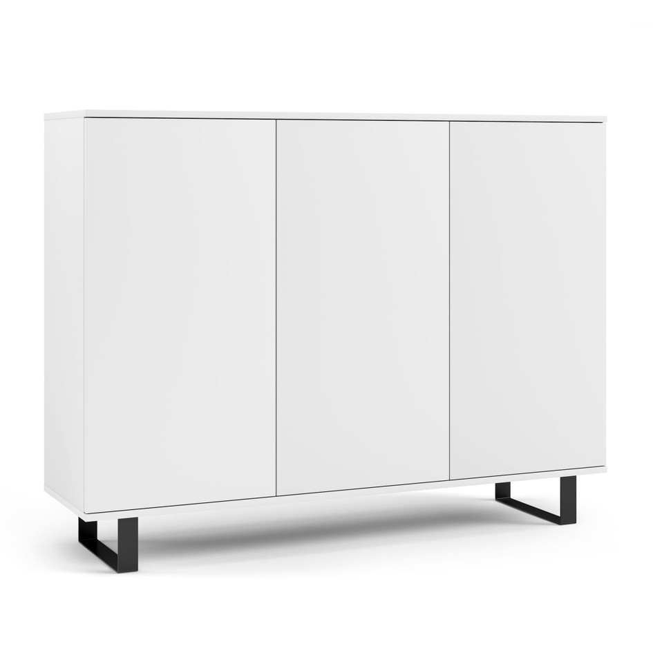 Komoda 3d biały nogi ramki czarne metalowe białe tło.jpg