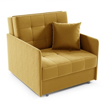  Schlafsofa Sessel York I gesteppter Stoff Kronos 01