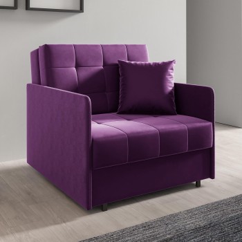Klappsofa Sessel York I gesteppter Stoff Kronos 03