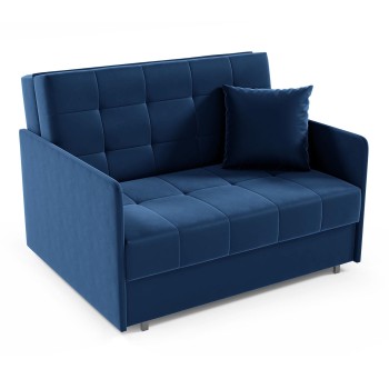 Schlafcouch York II gesteppt, Stoff Kronos 09