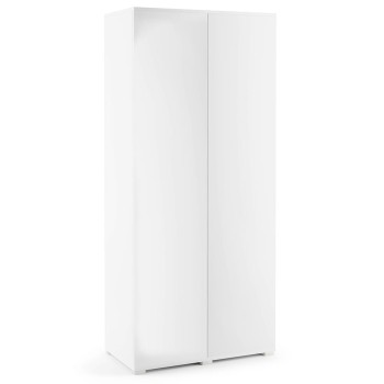 Garderobe 90 cm ohne Spiegel, weiß