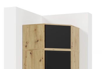 Eckschrankauszug - artisan/schwarz