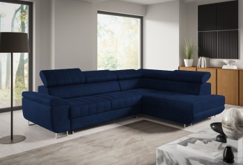 Benet Ecksofa mit Nähten L-förmig verstellbare Kopfstützen - Fresh 11