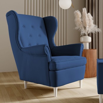 Marco Sessel gesteppt Granat Velours