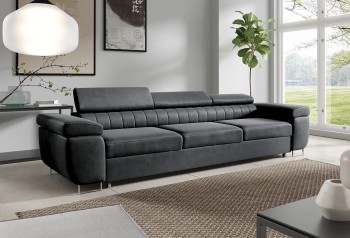 Carmen verstellbare Kopfstützen Schlafsofa Kronos 34