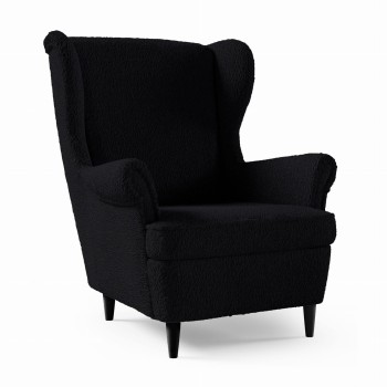 LAMBI Schwarz Lambshank Sessel Groß Bequem LAMBI 13