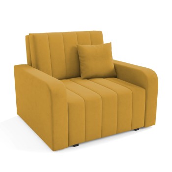 Design-Schlafsofa Sessel Boston I genäht Kronos 01
