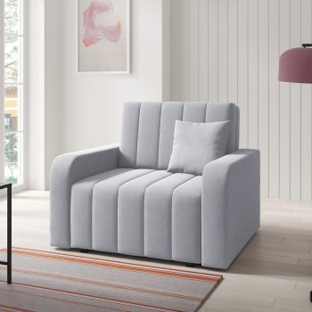 Polstersofa mit Schlaffunktion Boston I genäht Paros 05