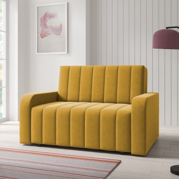 Design-Schlafsofa Boston II genäht Kronos 01