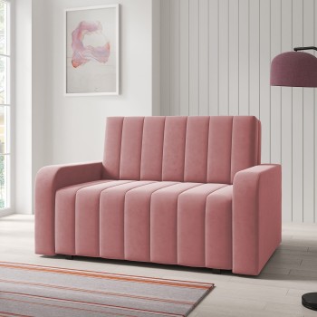 Schlafsofa mit Bettkasten Boston II genäht Kronos 29