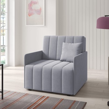 Kompaktes Schlafsofa Aliss I genäht Paros 05