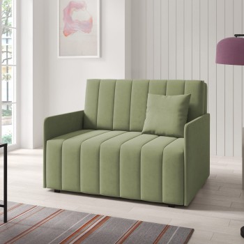 Stilvolles Schlafsofa mit Schlaffunktion Aliss II genäht Kronos 46