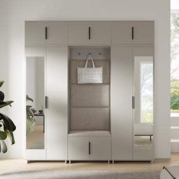 Flurset Napoli Version 2 mit Trinity-Paneelen 03 beige
