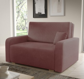 Multifunktionales Schlafsofa mit Bettkasten Tessa II Poso 29 corduroy