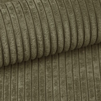 Ausziehsofa mit Bettkasten im modernen Stil Tessa II Poso 46 Kordsofa oliv