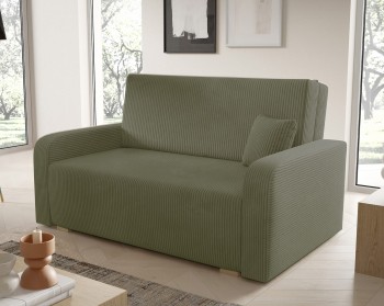 Modernes Schlafsofa für kleine Wohnungen mit Stauraum 3-Sitzer-Sofa Tessa III Poso 46 corduroy