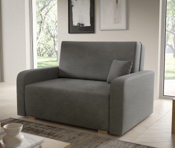 Multifunktionales Designsofa mit Bettkasten Juno II Curio 93 dunkelgrau