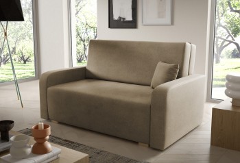 Kompaktes Sofa mit Schlaffunktion Juno III Curio 20 braun
