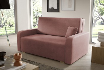 Schlafsofa mit Stauraum Juno III Curio 63 rosa