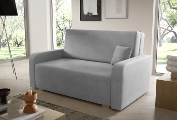 Ausziehsofa mit Bettkasten Juno III Curio 70 grau