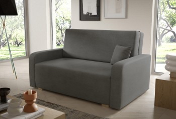 Design-Schlafsofa kompakt Juno III Curio 93 graphit Schlafsofa