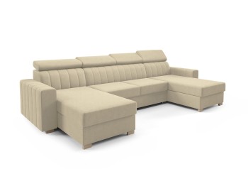 Avanti U Schlafsofa mit Schlaffunktion Monolith 04