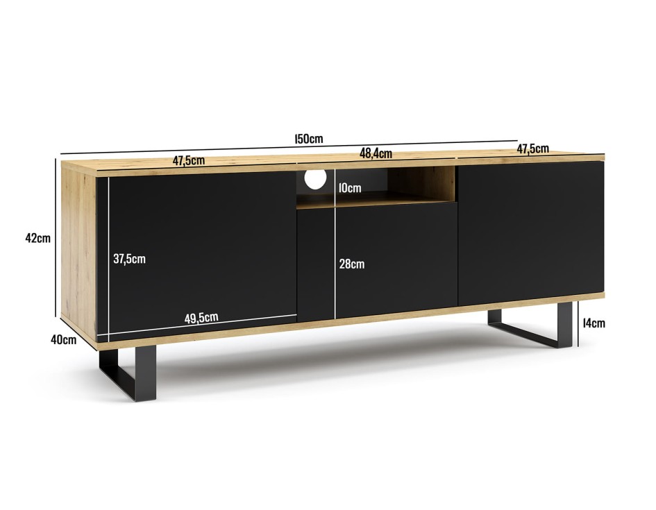 Masimo RTV 150 nóżki ramki wymiary.jpg