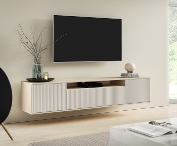 Oberschrank Capri Premium RTV 200 cm Cashmere Eiche Vicenza