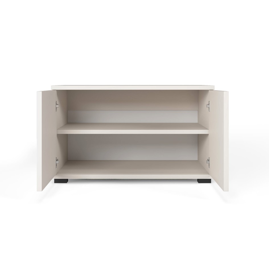 Funkcjonalna garderoba Ritmo Trinity 02 frezowana wersja 8 z panelami