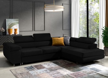 Ecksofa Mediolan L-Form Kronos 07 modernes Ecksofa mit Schlaffunktion